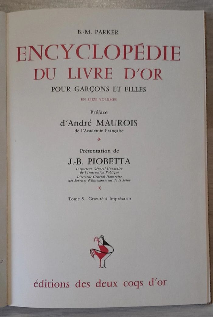 Encyclopédie du livre d'or pour garçons et filles tome 8 gravité à impresario - photo numéro 3