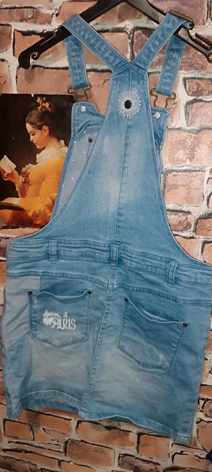 Salopette jeans DPAM - photo numéro 3