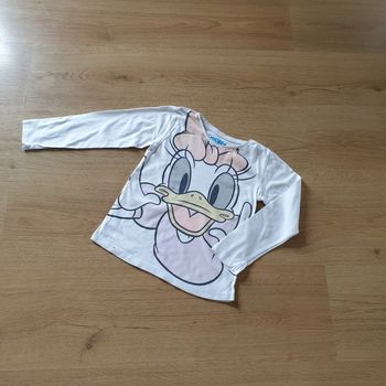 🩷 Tee-shirt ML Disney Daisy 3/4 ans Kiabi #emyfleury_4ansfille