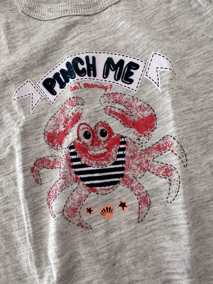 T shirt crabe - photo numéro 2