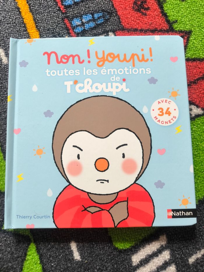 Livre emotions T'choupi