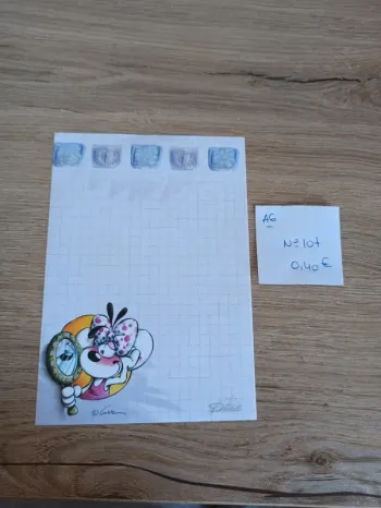 Feuille Diddl A6 107 0,40€