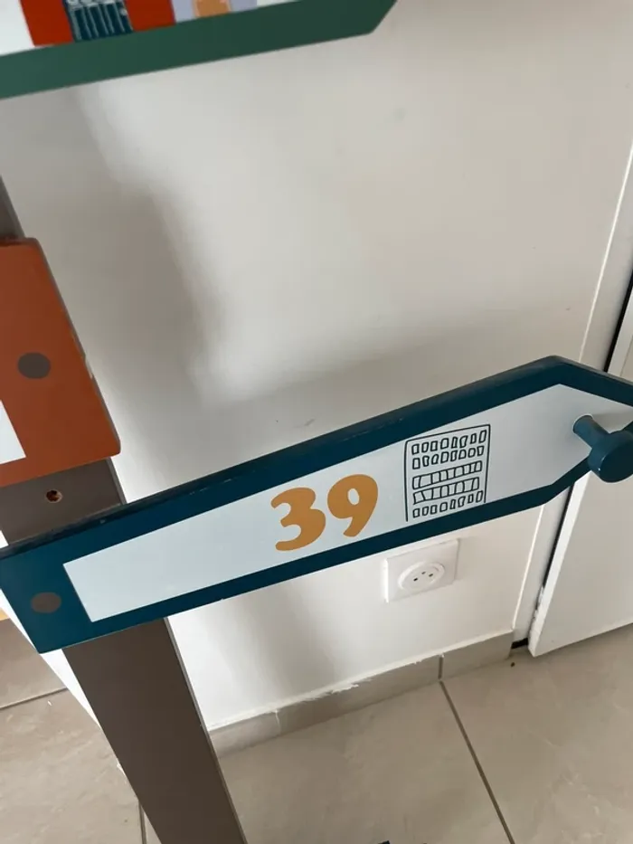 Porte manteaux mural vertbaudet bois - photo numéro 6