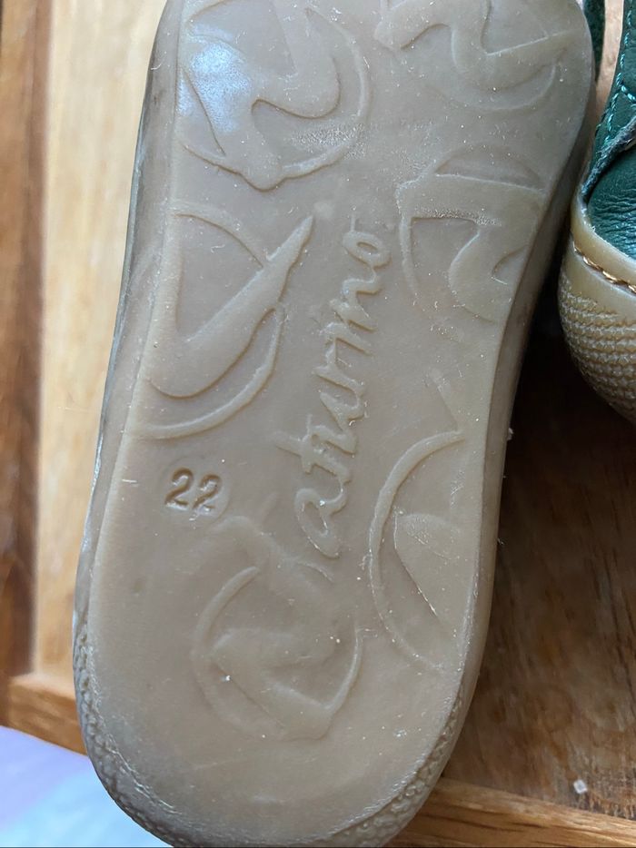 Chaussures bottines taille 22 cuir - photo numéro 4