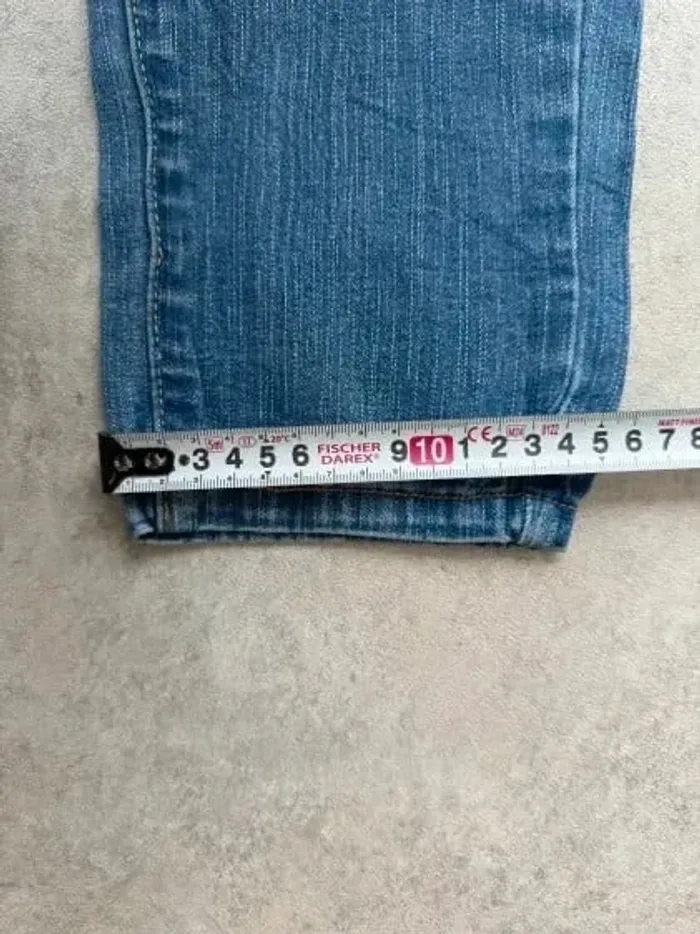 Jeans Levi's W34 FR44 coupe skinny bleu Femme Women pan571b - photo numéro 5