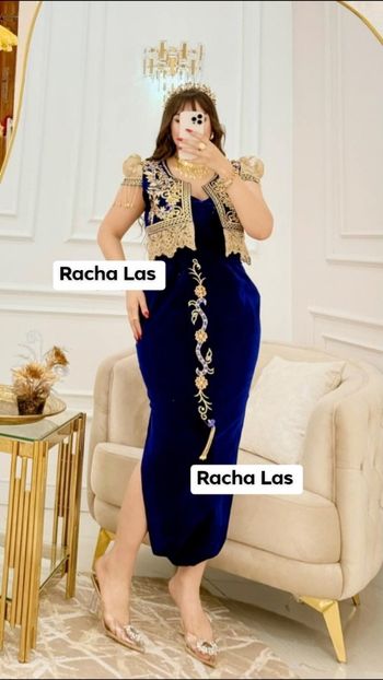 Badroune algérienne bleu roi