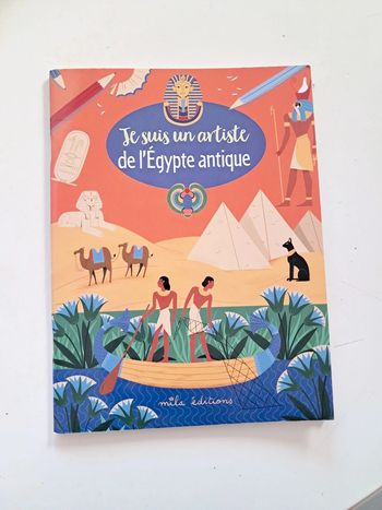 Je suis un artiste de l’Égypte antique / activité manuelle