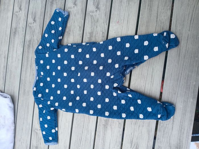 Lot 5 pyjamas 9 mois velours bébé garçon - photo numéro 12