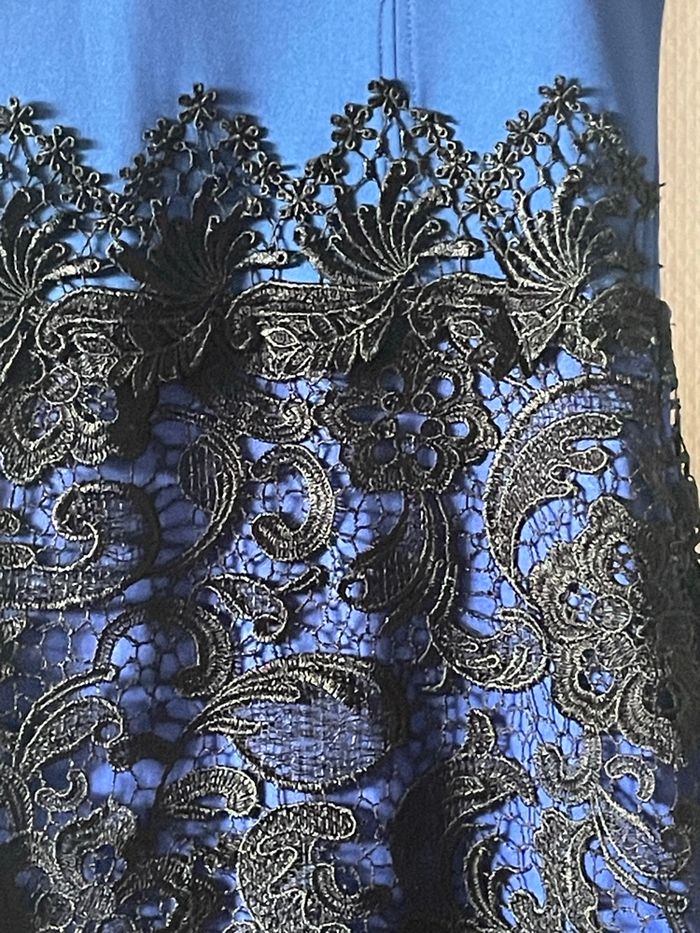 Robe bleue et noire EMAMODA Paris – Taille M - photo numéro 5
