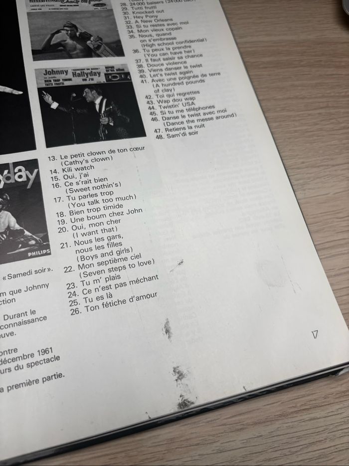 Livre la première discographie complète de Johnny Hallyday - photo numéro 5