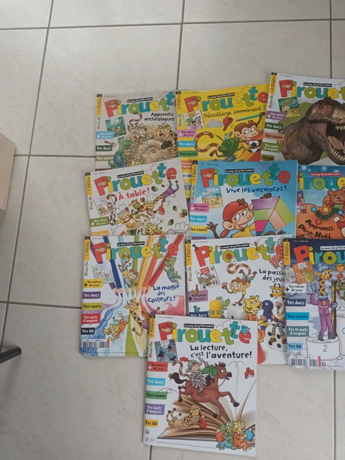 Lot de 10 magazines Pirouette pour enfants de 5 à 8 ans - photo numéro 2
