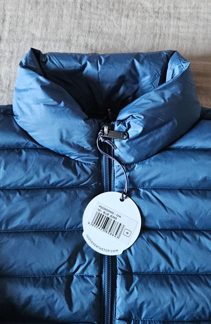 Doudoune légère femme Jott Cha - bleu jean - taille XS 34-36 - photo numéro 4