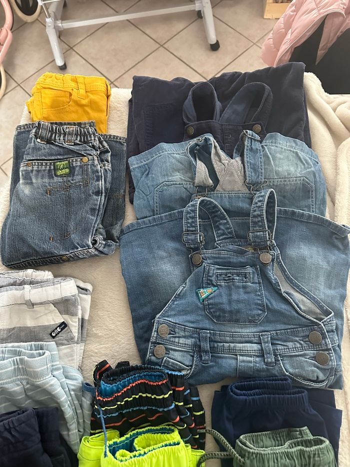 Lot garçon 2 ans – shorts, maillots de bain, salopettes et pantalons - photo numéro 3