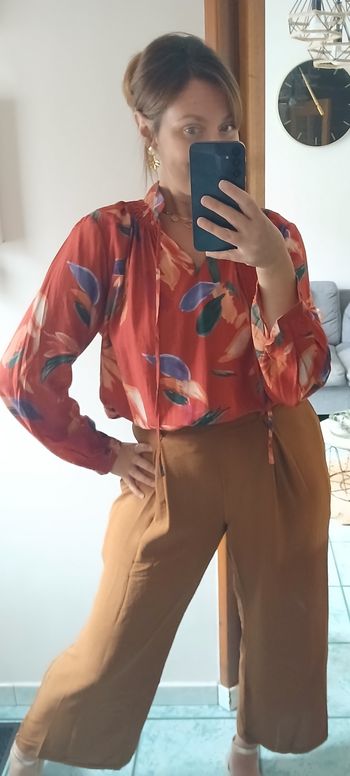 Chemisier imprimé taille 42