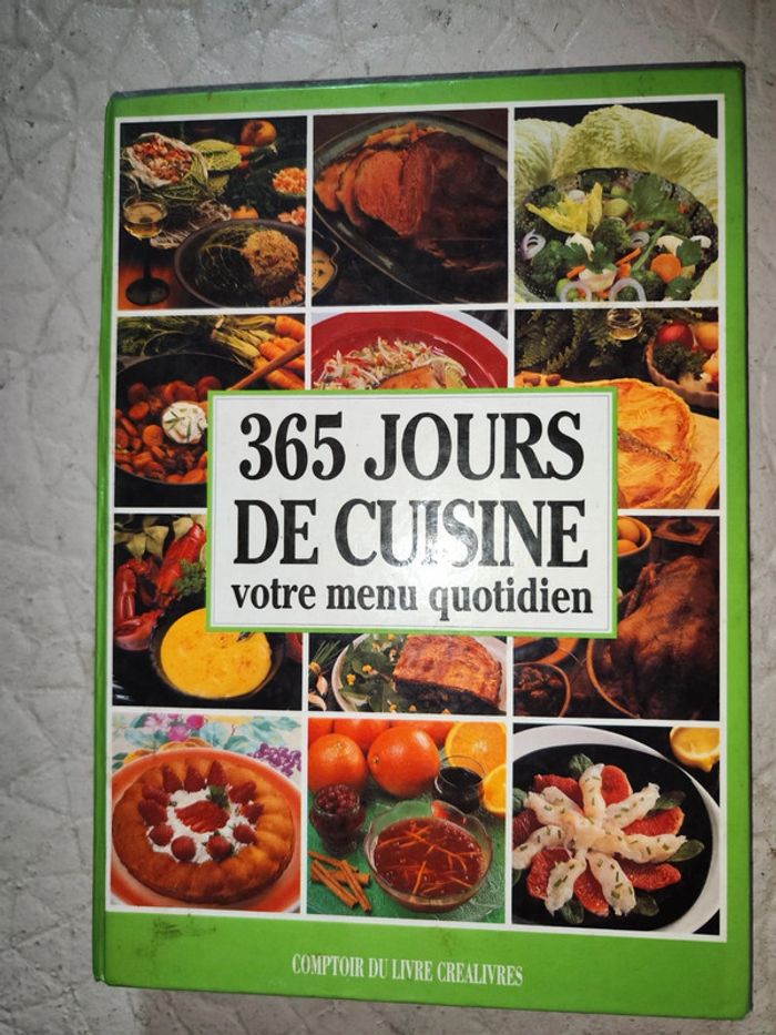 Livre de cuisine ancien