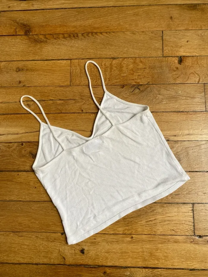 Crop top blanc - photo numéro 2