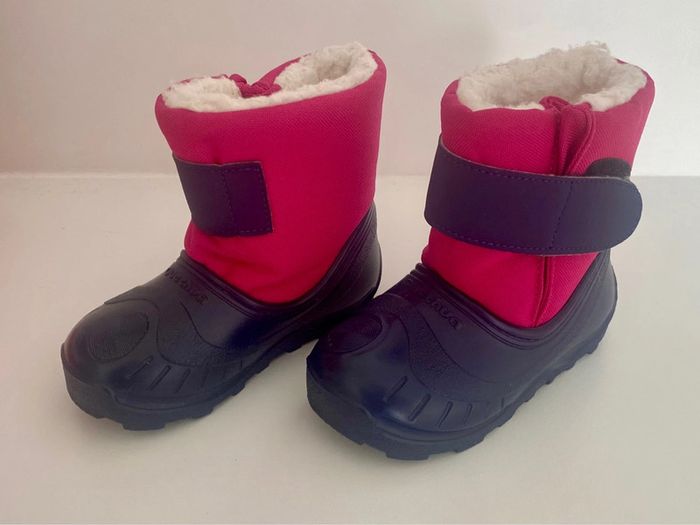 Bottes de neige Decathlon taille 22/23 parfait état - photo numéro 3