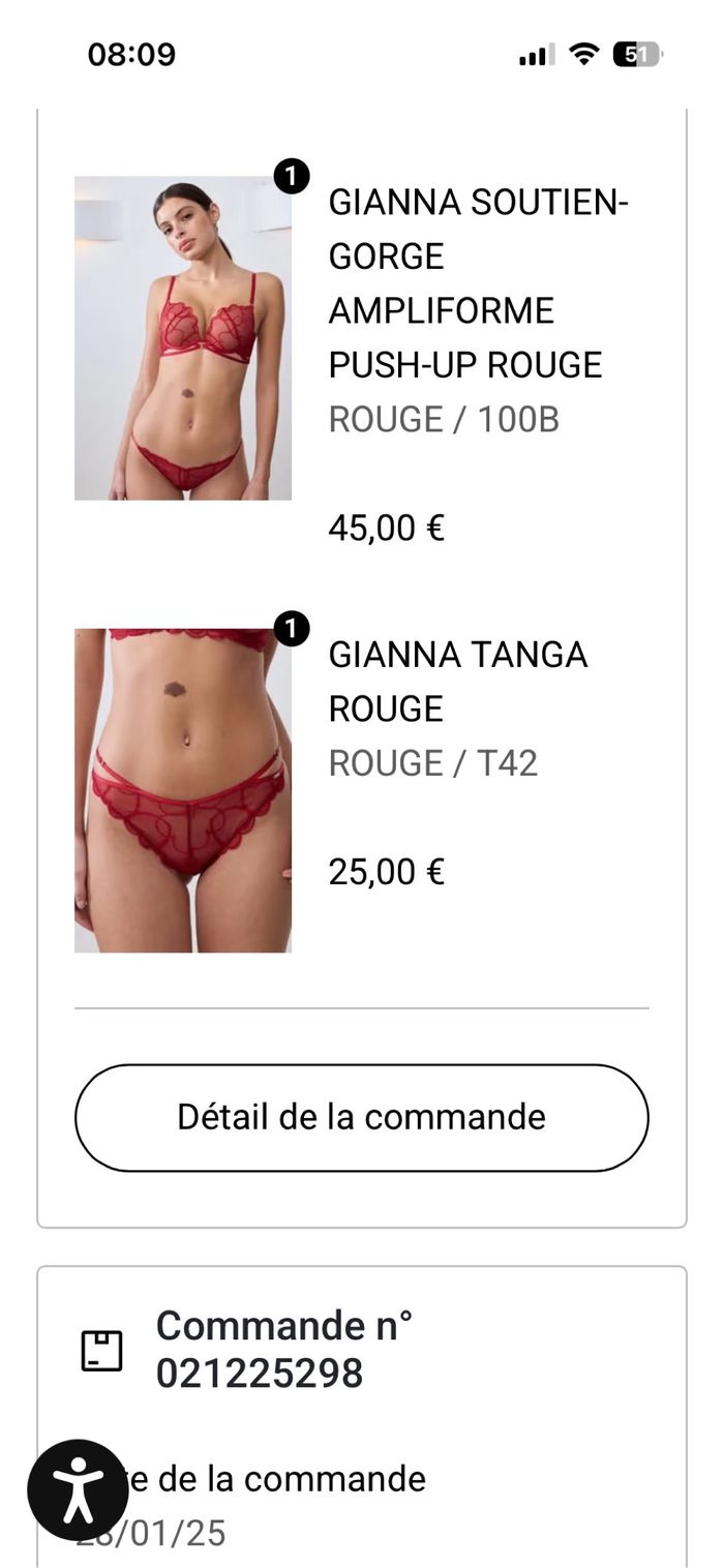Ensemble rouge gorge neuf 100B/42 - photo numéro 9