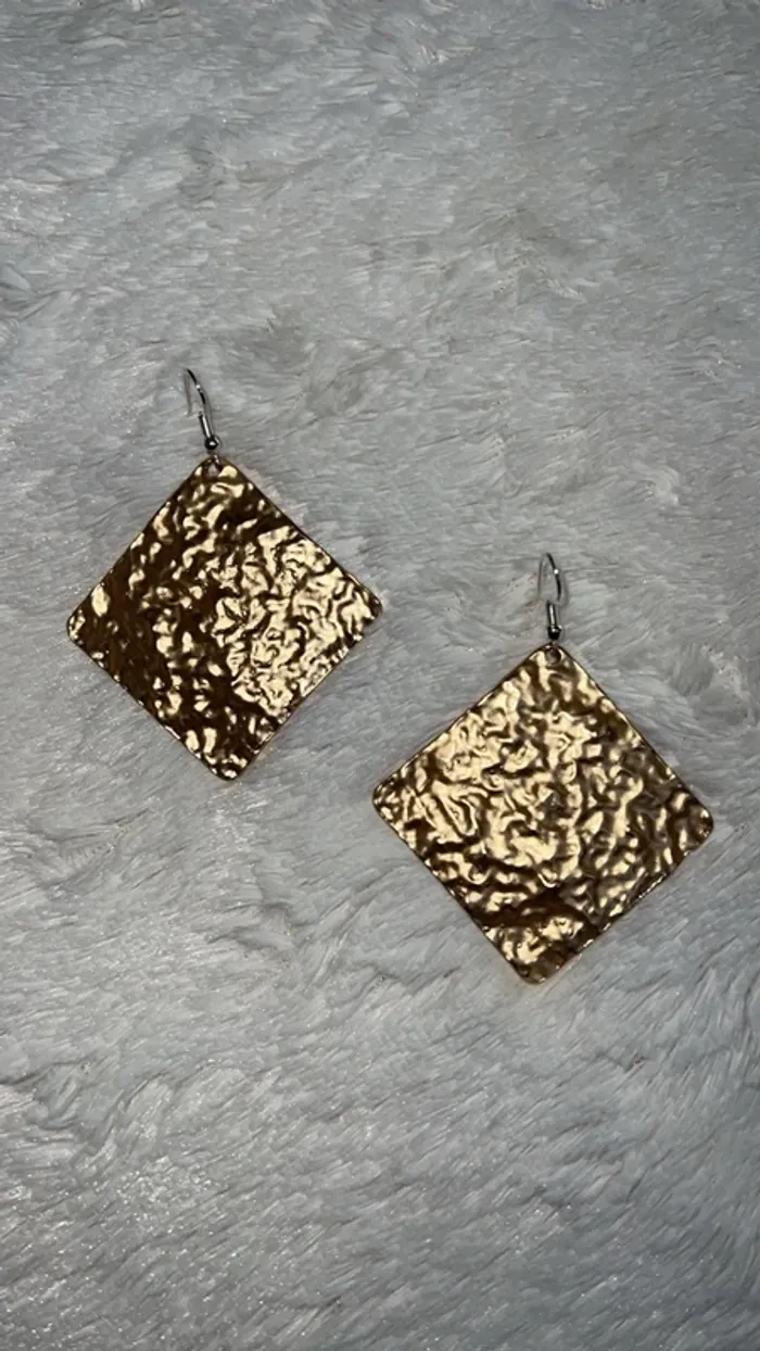 Boucles d’oreilles dorées 💛 - photo numéro 5