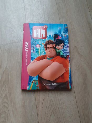 Livre Disney Ralph La Bibliothèque Rose