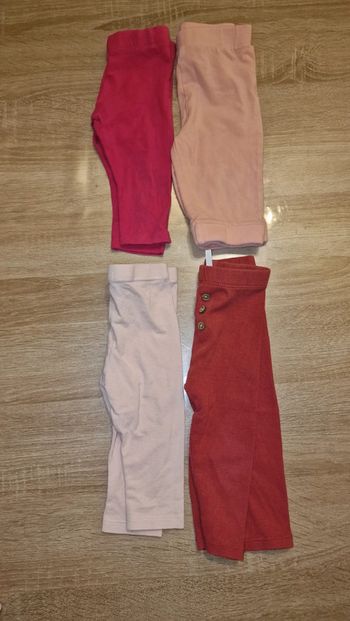 Lot de 4 legging 12mois