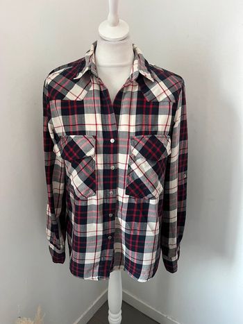 Chemisier à carreaux Zara S