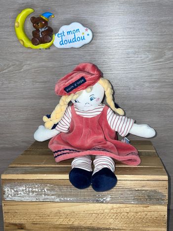 SDO115 doudou poupée 👧🏼 sucre d’orge