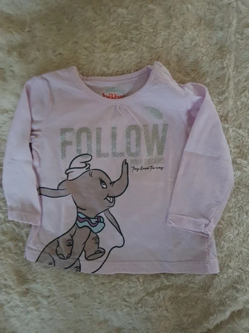 Tee-shirt fille Disney 9 mois