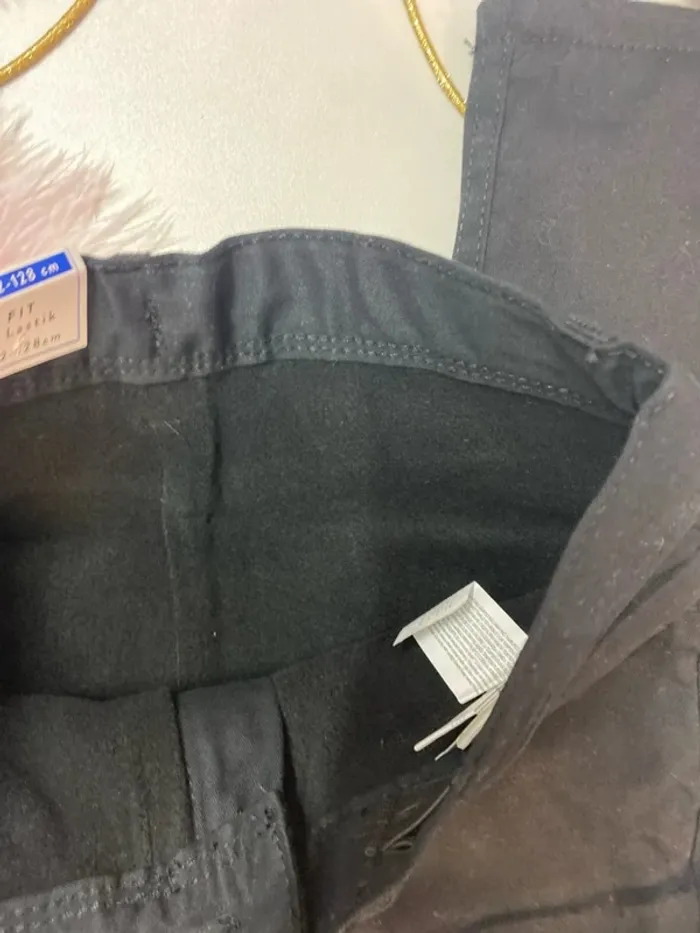 Pantalon fourré garçon (neuf) - Taille 7/8 ans - photo numéro 3