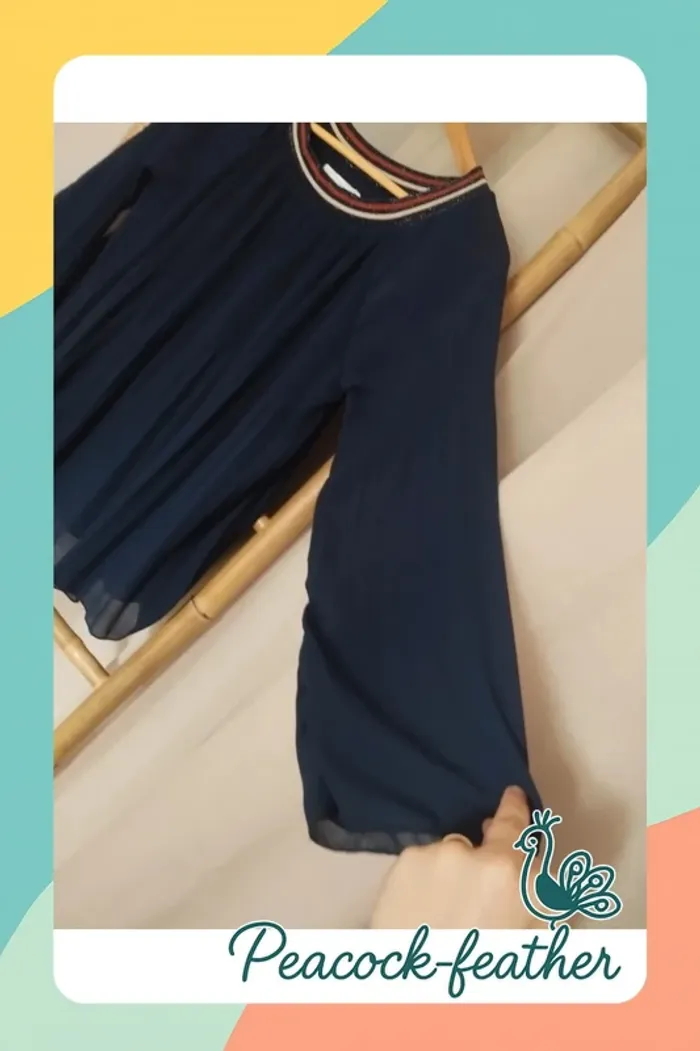 Blouse bleue Lola Liza 42 - photo numéro 3