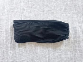 Haut maillot de bain noir bandeau H&M