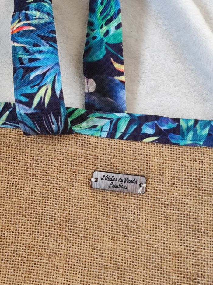 Sac en toile et tissu - photo numéro 3