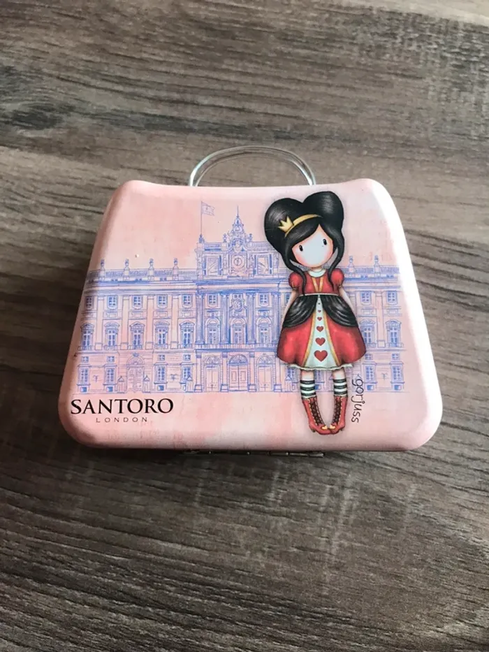 Mini mallette en métal Santoro London - photo numéro 2