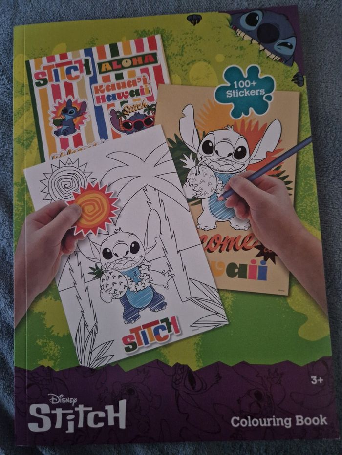 Livre de coloriage Stitch - photo numéro 2
