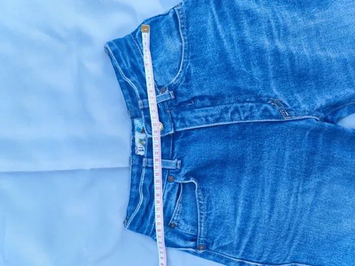 Jeans vintage J.taverniti bleu clair - photo numéro 8