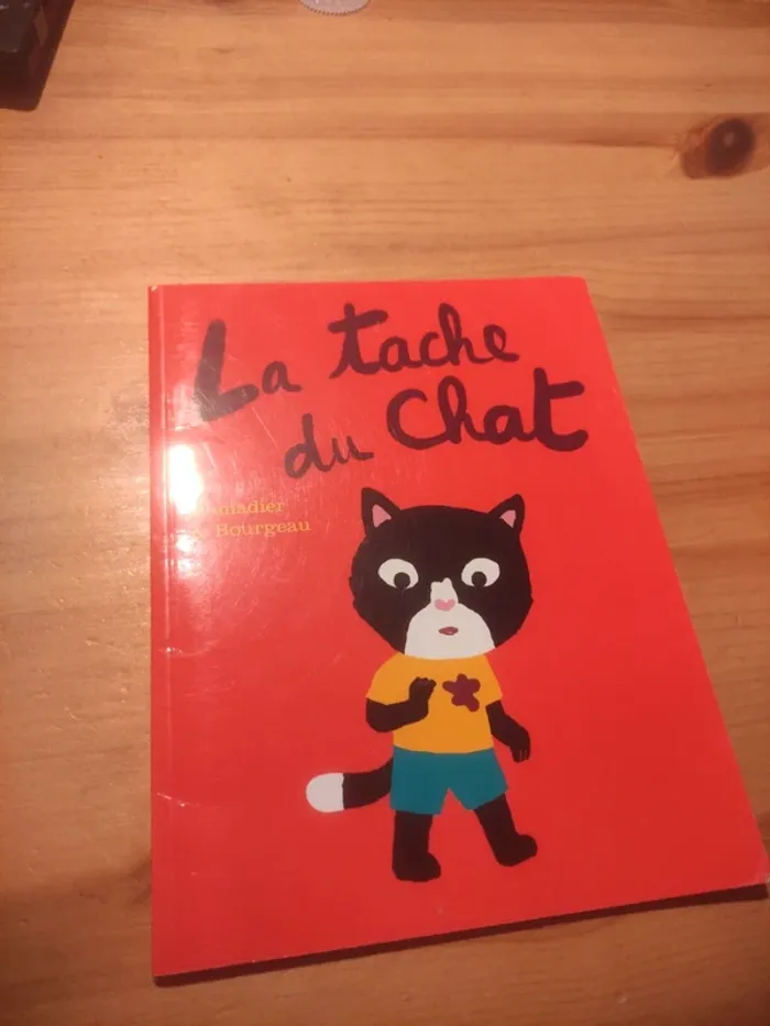 Livre la tâche du chat école des loisirs en très bon état