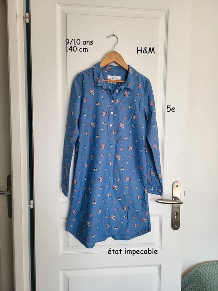 Robe 👗 chemise h&m