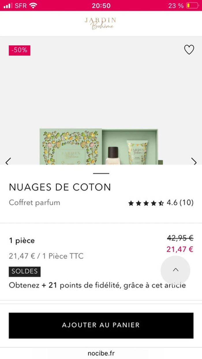 Coffret parfum Jardin bohème - photo numéro 6