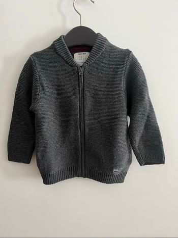 Zara gilet zippé 9-12 mois