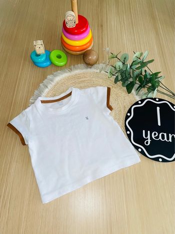 Polo/tshirt  manches courtes obaïbi 12 mois