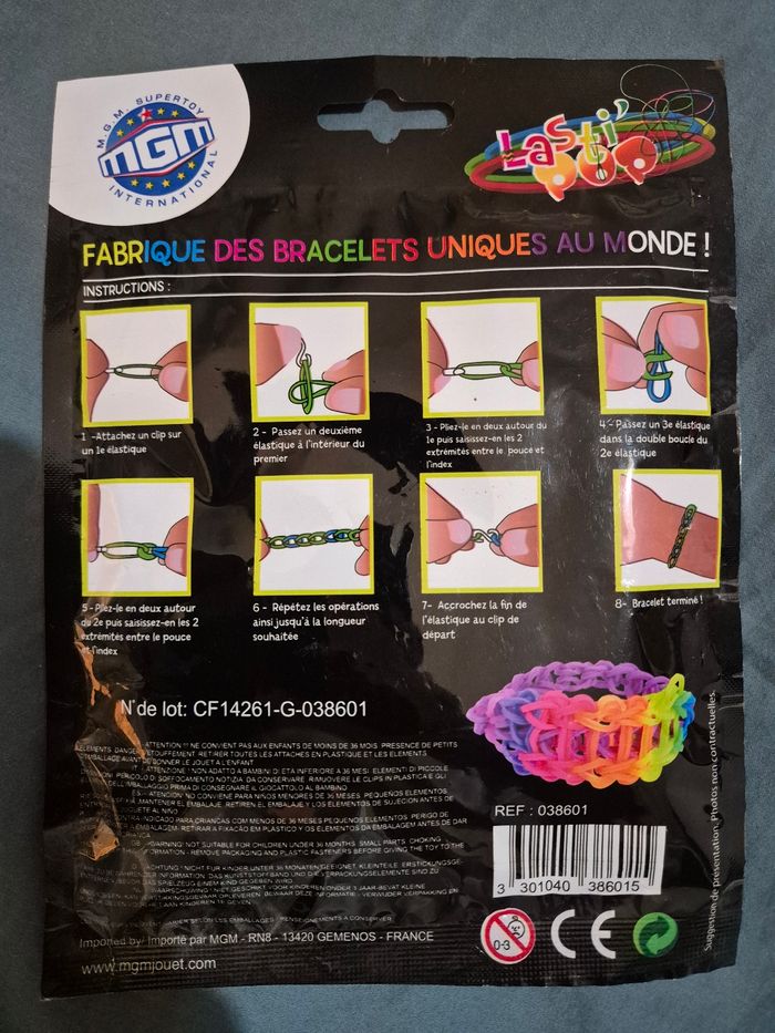 Élastiques bleus Lasti'pop collector - photo numéro 2