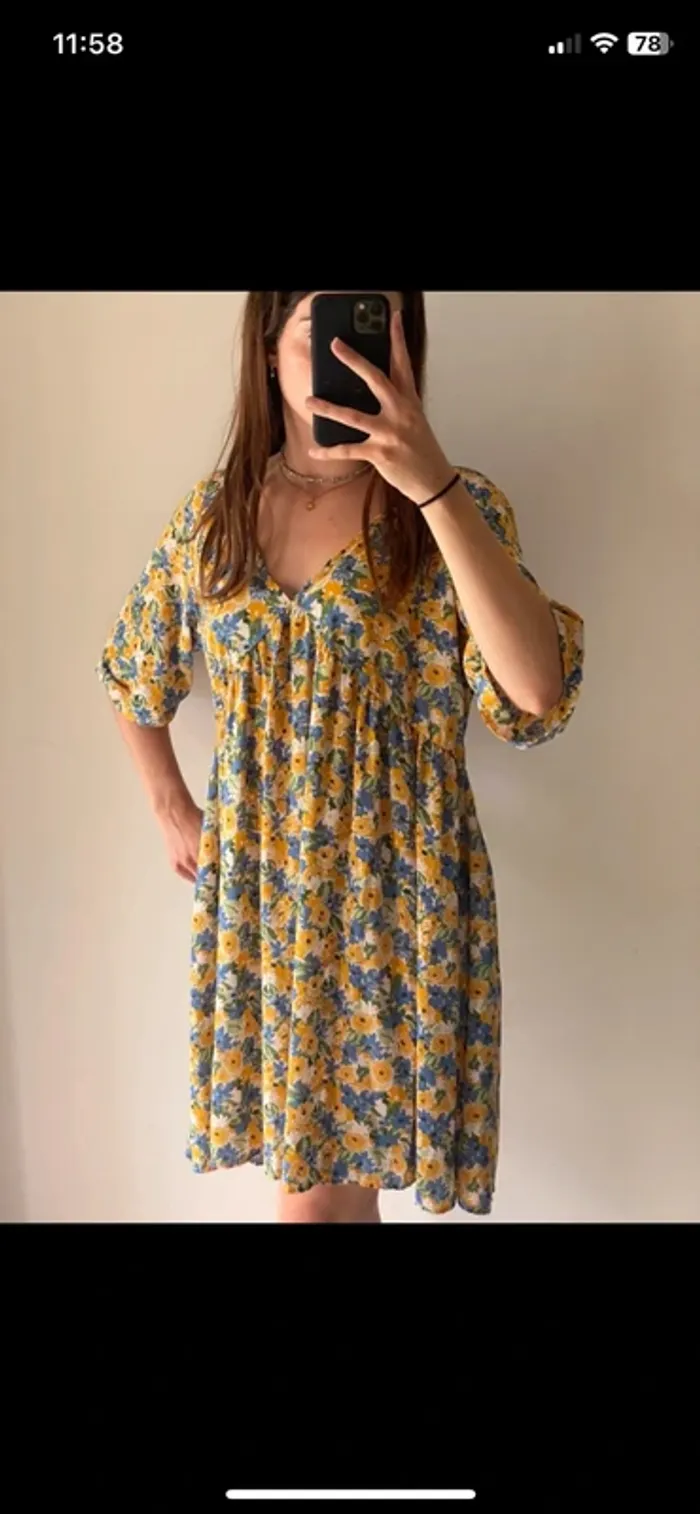 Robe à fleur - photo numéro 4