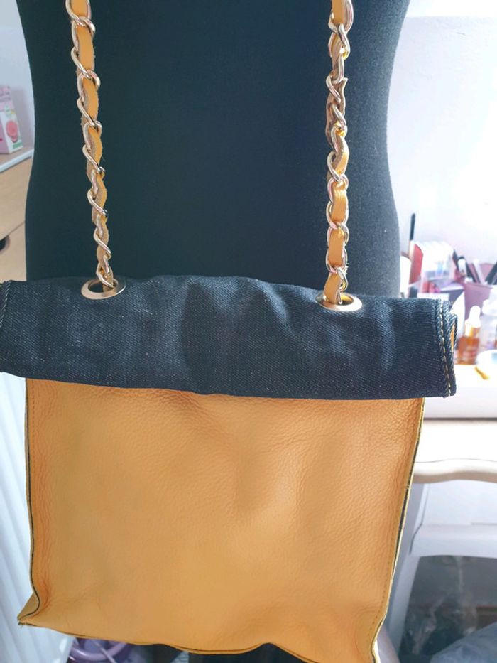 joli sac double couleur