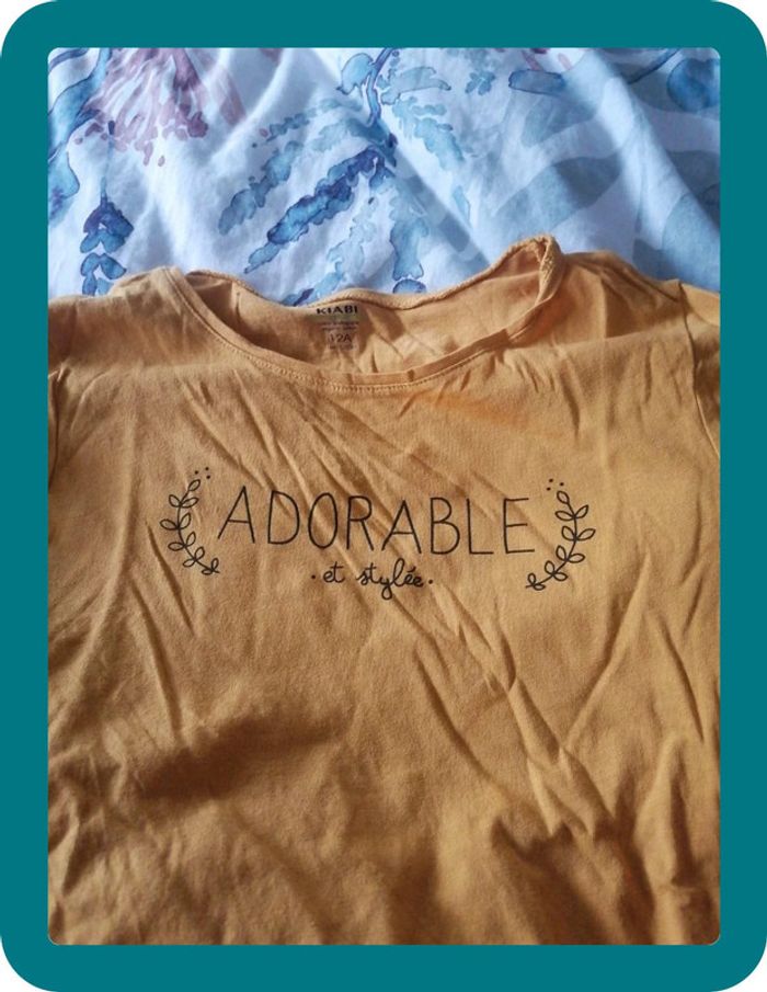 T-shirt manches longues Kiabi 12 ans - photo numéro 2