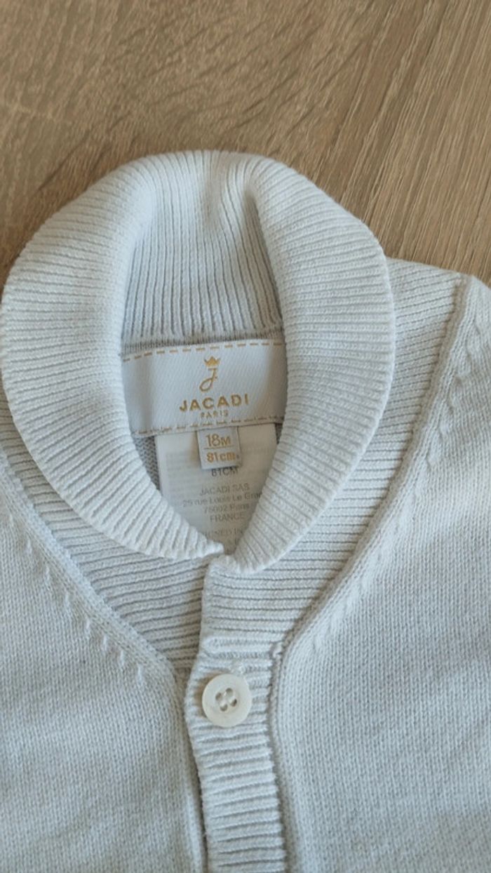 Gilet a col cérémonie - photo numéro 3