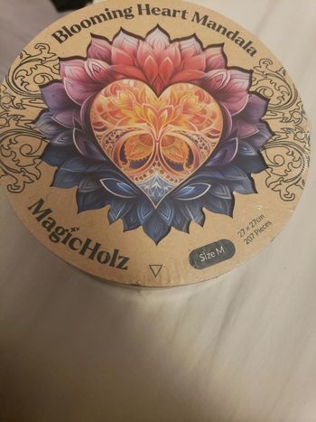 Puzzle mandala blooming heart - neuf