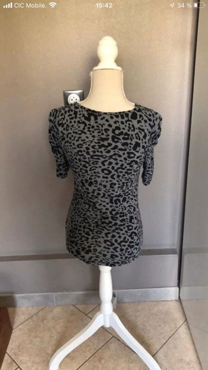 T-shirt leopard - photo numéro 2