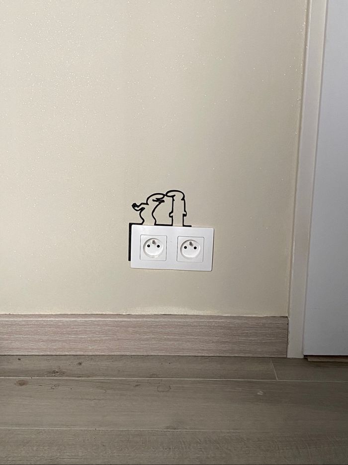 Décoration d’interrupteur la Linea