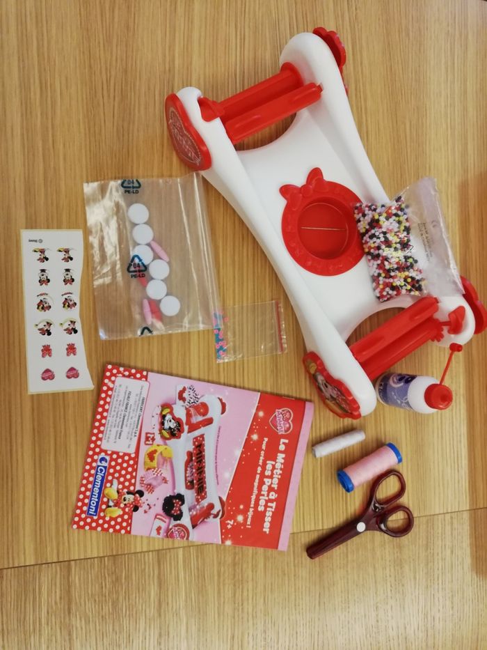 Clementoni - Métier à tisser les perles Minnie Disney - photo numéro 2