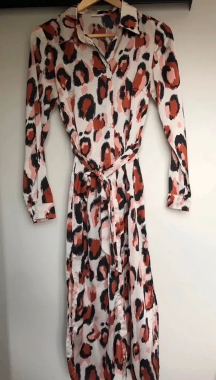 Robe longue satinée élégante Vila XS